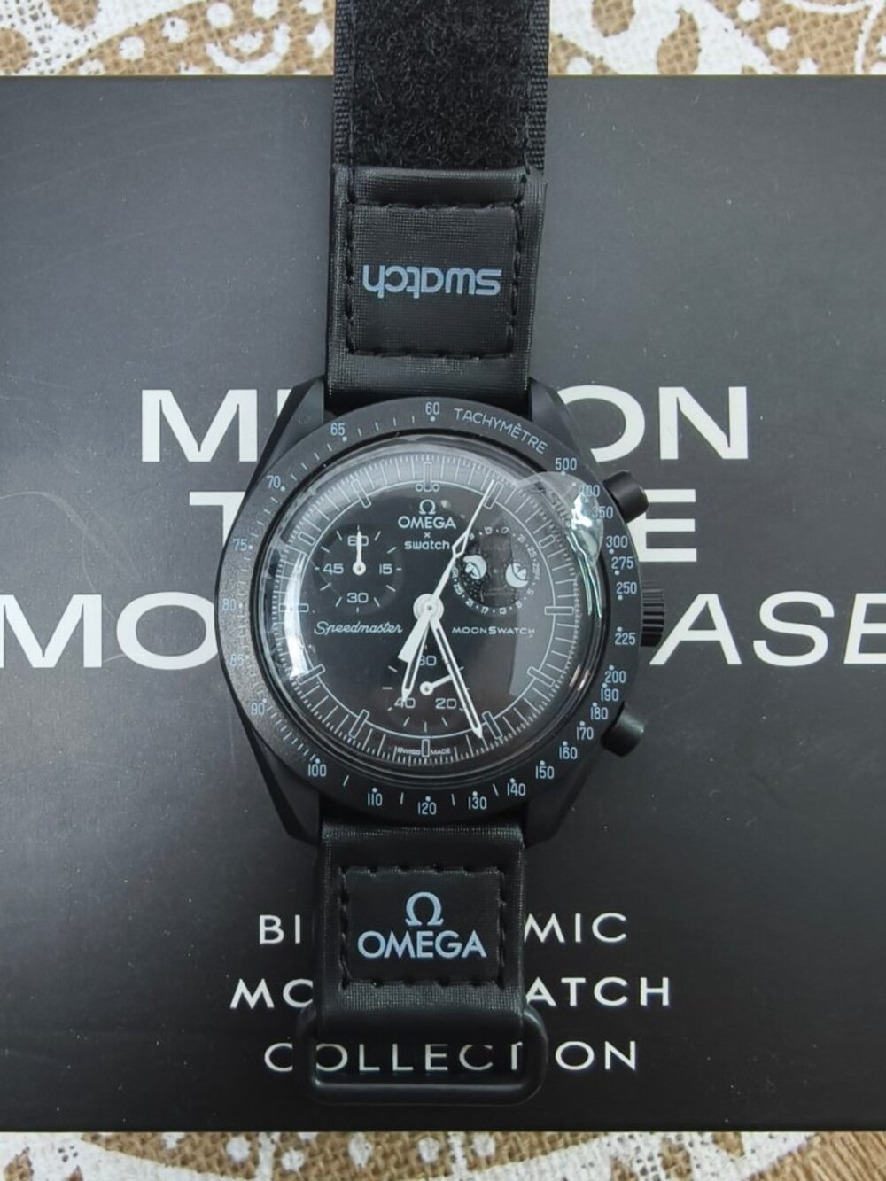 Swatch X Omega Mission To The Moonphase - New Moon Watch